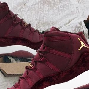 Wine red jordans